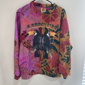FARM Rio Vibrant Tropical Sweatshirt